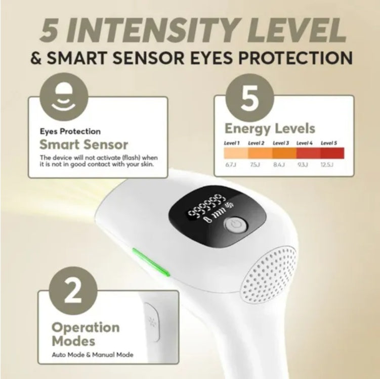 Professional Laser Epilator IPL Hair Removal Body Bikini Leg